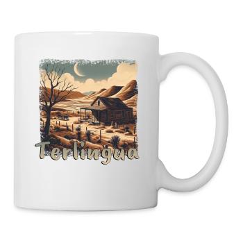 Terlingua: Ghost town with grunge flair in Texas - Mug - white - Right