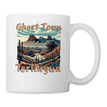 Terlingua Ghost Town: Grunge Charm of the Desert - Mug - white - Right