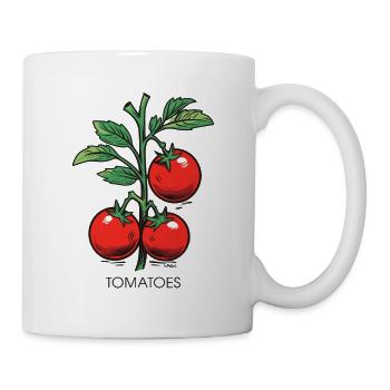 Juste des tomates - Mug blanc - blanc - Droite