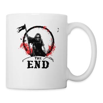 Das Ende des Sensenmann - Tasse - Weiß - Rechts