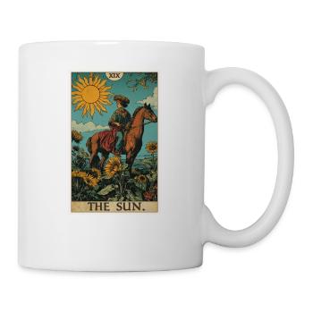 Cartes de tarot Carte de tarot Le Soleil Le Soleil - Mug blanc - blanc - Droite