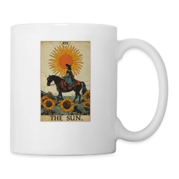 Cartes de tarot Carte de tarot Le Soleil Le Soleil - Mug blanc - blanc - Droite