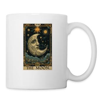 Tarot Cards Tarot Card The Moon The Moon - Mug - white - Right