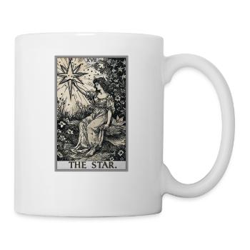 Tarot Cards Tarot Card The Star The Star - Mug - white - Right
