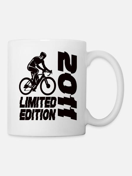 Limited Edition 2011 Limited Edition Fahrrad - Tasse - Weiß