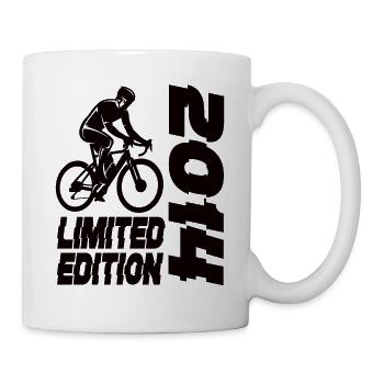 Limited Edition 2014 Limited Edition Fahrrad - Tasse - Weiß - Rechts