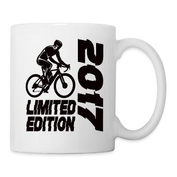 Limited Edition 2017 Limited Edition Fahrrad - Tasse - Weiß - Rechts