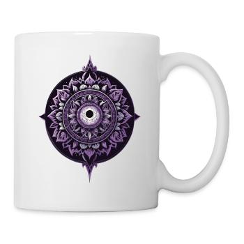 Mandala Design Aesthetic Pattern Spiritual - Mug - white - Right