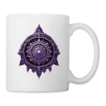Mandala Design Aesthetic Pattern Spiritual - Mug - white - Right