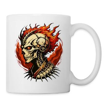 Phoenix Skull // Skull Fire God FS0061 - Mug - white - Right