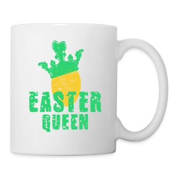Reine de Pâques - Mug blanc - blanc - Droite