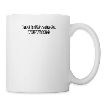 Randonnée - La vie est plus belle sur les sentiers - Mug blanc - blanc - Droite