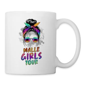 Visite des filles de Malle - Mug blanc - blanc - Droite