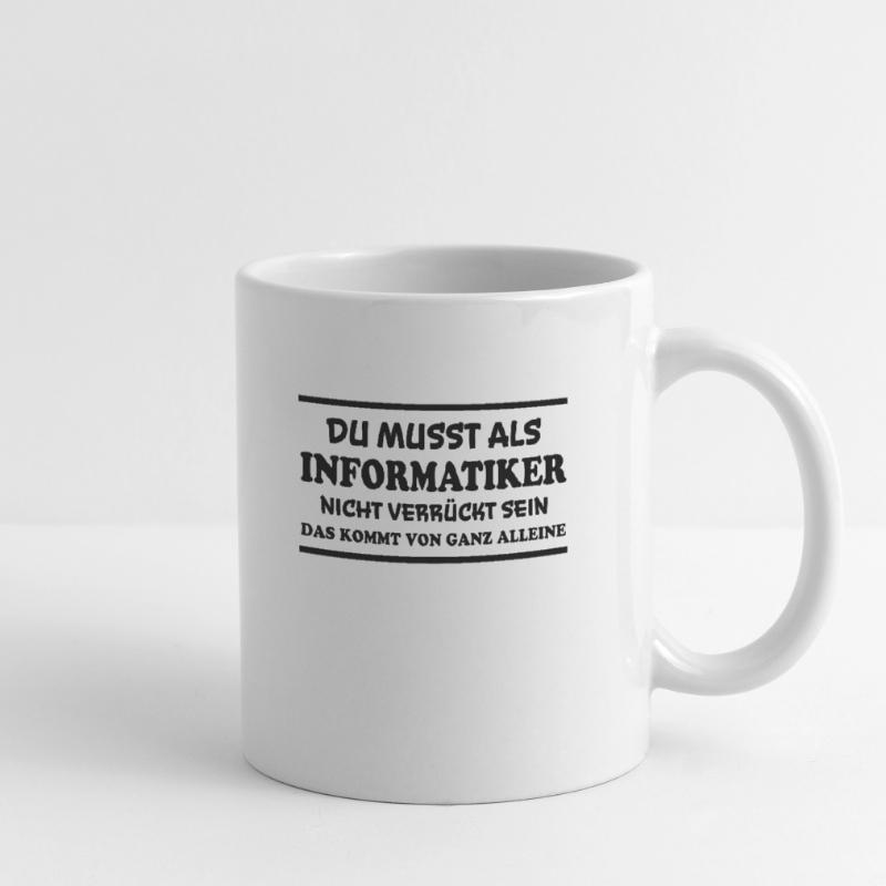 Informatiker Spruch Lustige Programmierer Geschenk Tasse