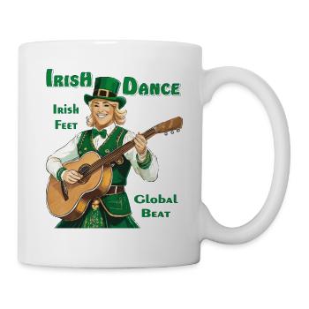 IRISH DANCE - Tasse - Weiß - Rechts