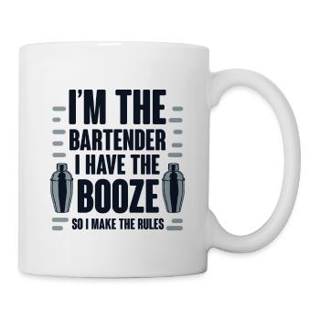 J’ai de l’alcool, alors je fais les règles 2 - Mug blanc - blanc - Droite