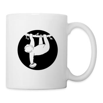 Rugby Sloth Rugby Player Sloth Rugby Sloth - Tasse - Weiß - Rechts