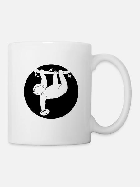 Rugby Sloth Rugby Player Sloth Rugby Sloth - Tasse - Weiß