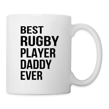 Best Rugby Player Daddy Ever - Mug - white - Right