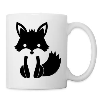 Renard - Mug blanc - blanc - Droite