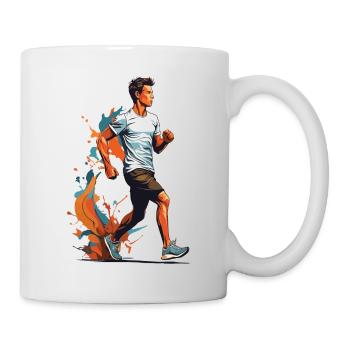 Streetwear Jogging Esthétique Fitness Style - Mug blanc - blanc - Droite