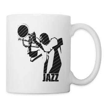 Zeitgenössischer Jazz - Tasse - Weiß - Rechts