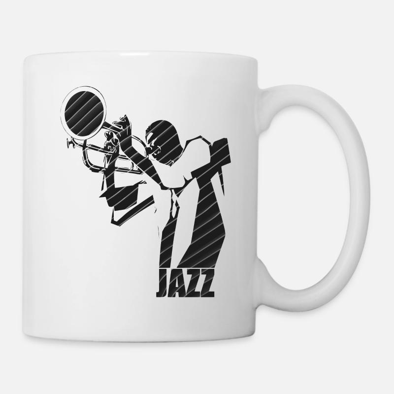 Jazz contemporain - Mug blanc - blanc