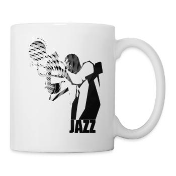 Zeitgenössischer Jazz - Tasse - Weiß - Rechts