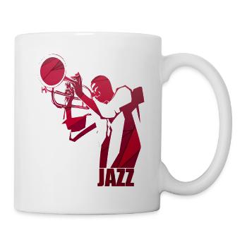 Zeitgenössischer Jazz - Tasse - Weiß - Rechts