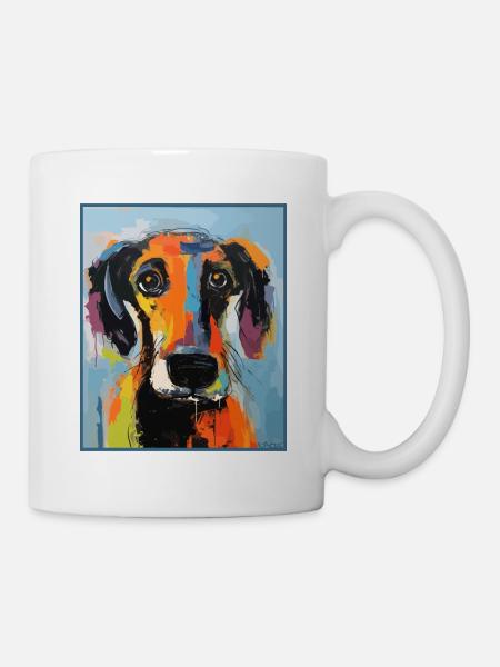Ein süßer, liebenswerter Hund - Tasse - Weiß