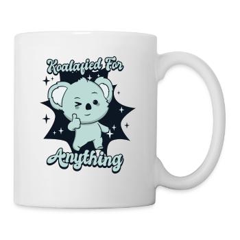 Koalafied For Anything Koalabear Eucalyptus Lover - Mug - white - Right