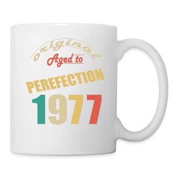 I'm 47 years old | I was born in 1977 - birth - Mug - white - Right