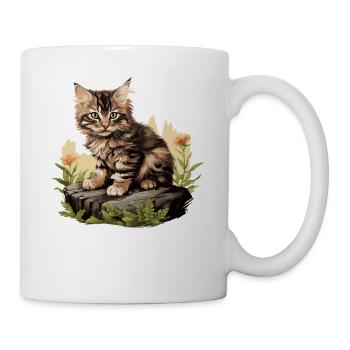 Cat Cats American Bobtail - Mug - white - Right
