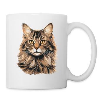 Cat Cats American Bobtail - Mug - white - Right