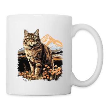 Cat Cats American Bobtail - Mug - white - Right