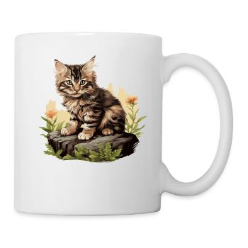 Cat Cats American Bobtail - Mug - white - Right