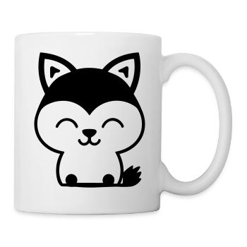Fuchs - Tasse - Weiß - Rechts