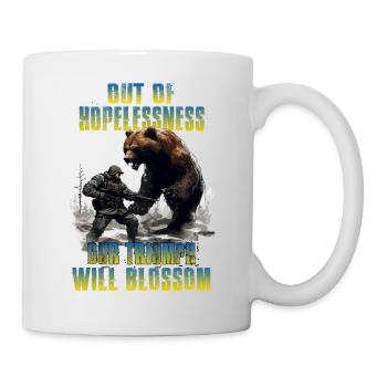Slava Ukraini Soldiers T Support Ukraine - Mug - white - Right