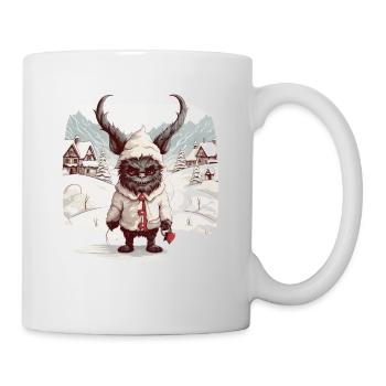 Krampus mask | Krampus costume | Germanic - Mug - white - Right