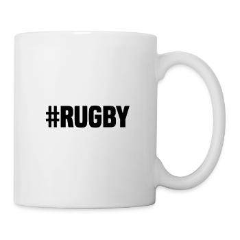 #Rugby - Rugby Player - Mug - white - Right