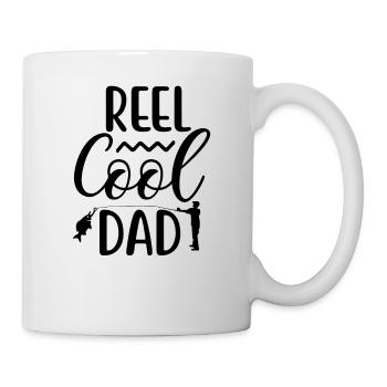 Moulinet cool papa Pêche - Mug blanc - blanc - Droite