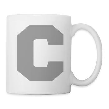 Buchstabe c sport - Tasse - Weiß - Rechts