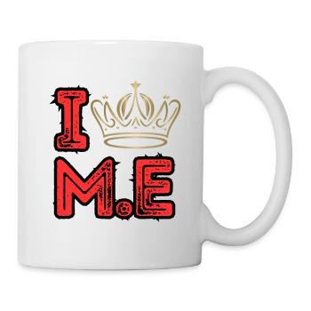 Love Me Self Love Self Confidence Strength Crown - Mug - white - Right