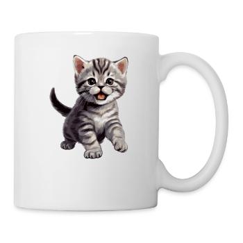 Cat Cats American Shorthair - Mug - white - Right