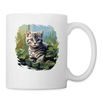 Cat Cats American Shorthair - Mug - white - Right