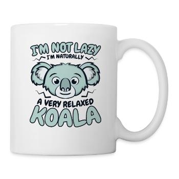 A Very Relaxed Koala Koalabear Phascolarctos - Mug - white - Right