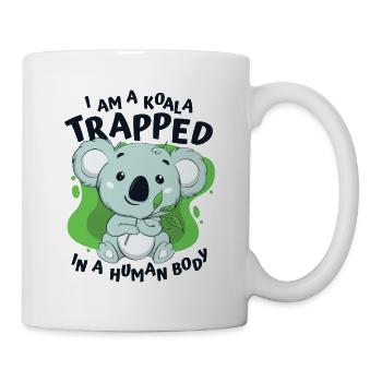 I'm A Koala Trapped In A Human Body Koalabear - Mug - white - Right