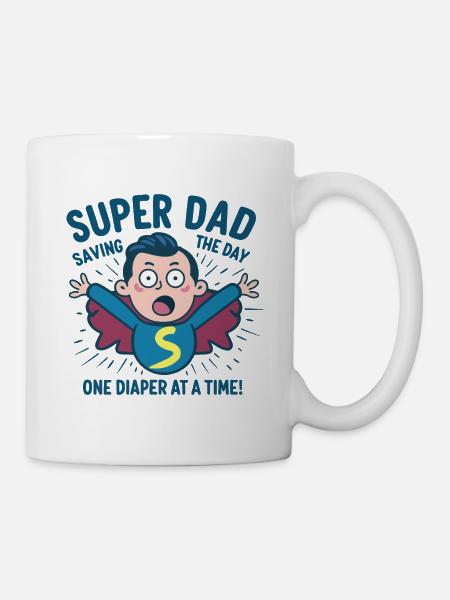 FÊTE DES PÈRES - Mug blanc - blanc