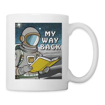 ASTRONAUT BUCH MY WAY BACK - Tasse - Weiß - Rechts