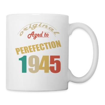 Ich bin 79 Jahre alt | Ich bin 1945 geboren - geboren - Tasse - Weiß - Rechts